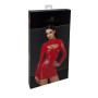 F367 Bombshell Robe Moulante ouverte Red