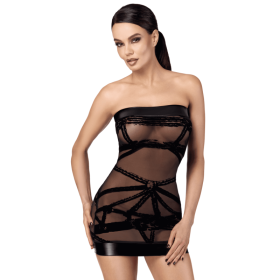F359 Bondesque Mini robe épaule dénudée F359 Bondesque Mini robe épaule dénudée
