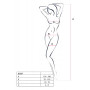BS067R Bodystocking - Rouge