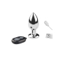 Plug vibrant acier inoxydable anal taille S avec télécommande, USB - RY-207-S