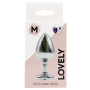 Plug bijou en aluminium bijou coeur violet Medium - RY-014PUR