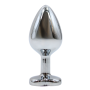 Plug bijou en aluminium bijou coeur violet Medium - RY-014PUR