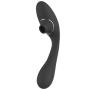 Stimulateur Clitoridien  Vibromasseur Point G 2-en-1 DINA Noir - WS-NV017BLK