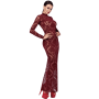 F383 Kink Royal longue robe