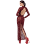 F383 Kink Royal longue robe