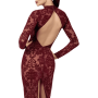 F383 Kink Royal longue robe