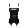 F381 Dominae Venom Corset porte jarretelles en PVC