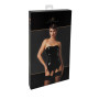 F381 Dominae Venom Corset porte jarretelles en PVC