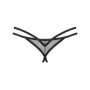 Euridia string ouvert - Noir