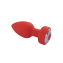 Plug Anal Vibrant Télécommandé SHAKY Rouge- SW3026RED