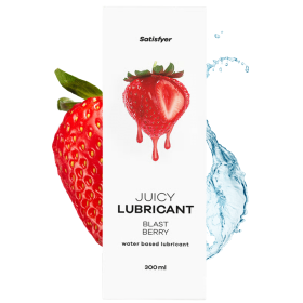 Lubrifiant à base d'eau Fraise explosive 300 ml Satisfyer - CC597070