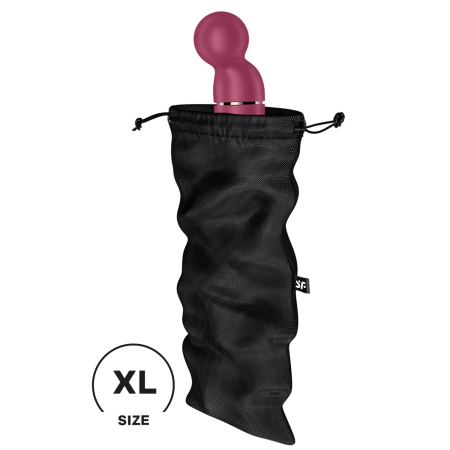 Sac de rangement sextoys noir taille XL Treasure Bag Satisfyer 