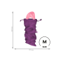 Sac de rangement sextoys violet taille M Treasure Bag Satisfyer 