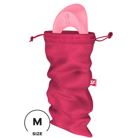 Sac de rangement sextoys rose taille M Treasure Bag Satisfyer 