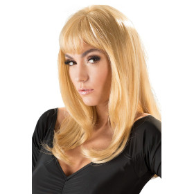 Perruque blonde mi-longue 