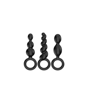 Booty Call 3 pcs - Noir Plug anal Satisfyer 