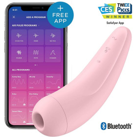 Curvy 2 - Rose Stimulateur connecté Satisfyer 