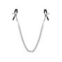 Chaîne pinces à seins 45cm embouts de protection 
