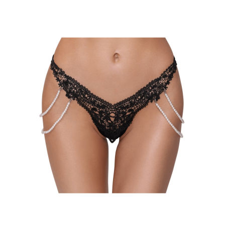 String dentelle  perles amovibles - Cottelli