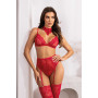 Cristalyn ensemble lingerie - Cherry