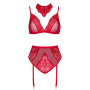 Cristalyn ensemble lingerie - Cherry