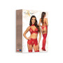 Velvet sin ensemble lingerie - Cherry