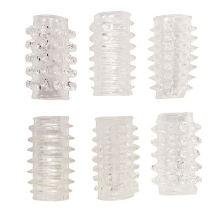 Gaine de pénis ou doigts chinois boîte de 6 