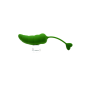 PIMENTO, Un Œuf vibrant avec télécommande, couleur et forme Piment en silicone médical 
