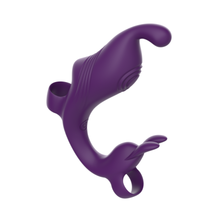 Doigt Vibrant à Double Moteur INFERNO 