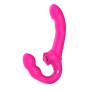Vibromasseur ROSEA Strap-on Triple Action Télécommandé 