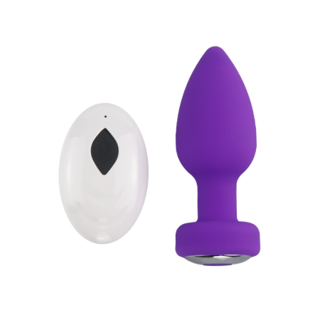 Plug Anal Vibrant Télécommandé SHAKY Violet
