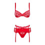 Heartina Ensemble 3 pcs - Rouge