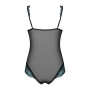 Amanta Body ouvert - Noir et Turquoise
