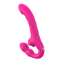 Vibromasseur ROSEA Strap-on Triple Action Télécommandé 