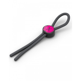 Cockring Lasso Ajustable - Noir