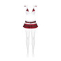 Schooly Costume - Rouge et Blanc