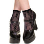 Socquettes noires en dentelle 