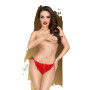 Culotte ouverte rouge Too hot to be real 