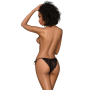 Culotte ouverte noire Too hot to be real 