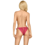 Culotte ouverte rose Too hot to be real 