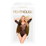 Body manche trois quart noir Midnight visit 