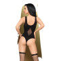 Body fantaisie noir Hotter than hell 
