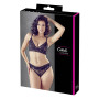 Ensemble 2 pièces dentelle avec strass 