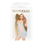 Nuisette et string assorti Bleu Naughty doll 