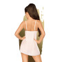 Nuisette et string Blanc Casual seduction 