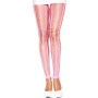 Leggings rose fluo moulant ajouré petits trous 