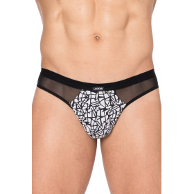 String imprimé noir et blanc New Look