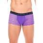 Boxer violet en dentelle délicate 