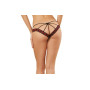 Panty dentelle et strappy 
