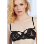 Soutien-gorge ajouré noir 